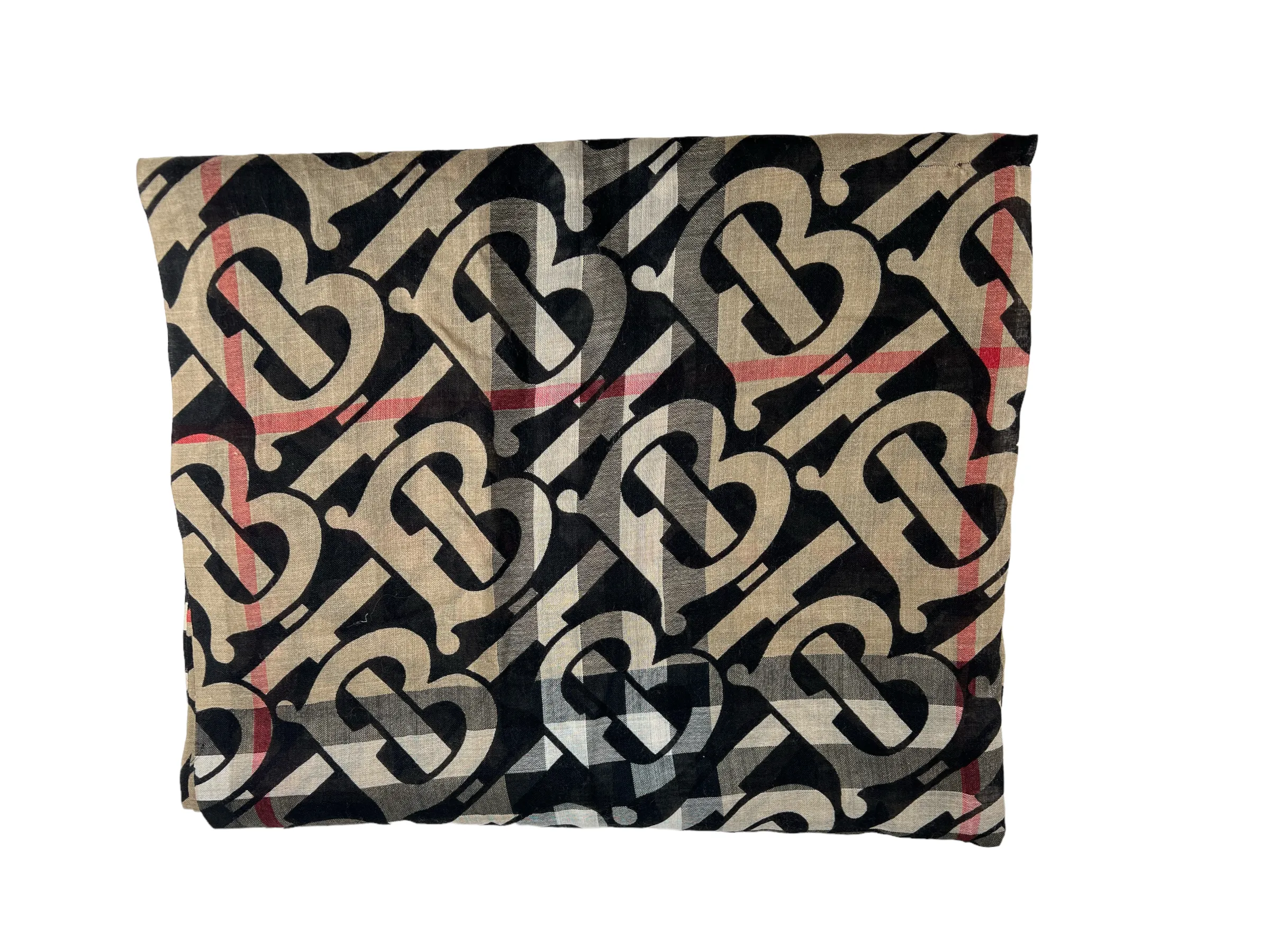 Burberry Printed Multi Classic Check Scarf
