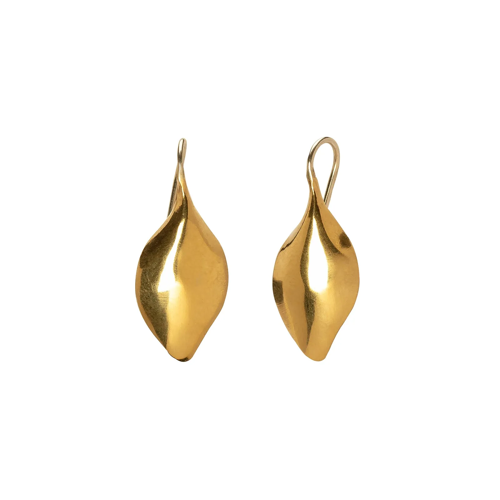 Cady Earrings - Brass