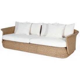 Capri 3-Seater Outdoor Sofa - Natural 1.9m