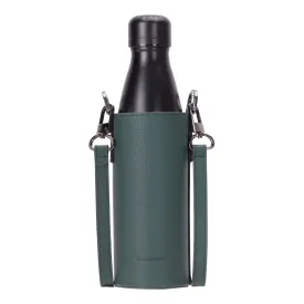 Castaway Crossbody Water Bottle Holder, Green