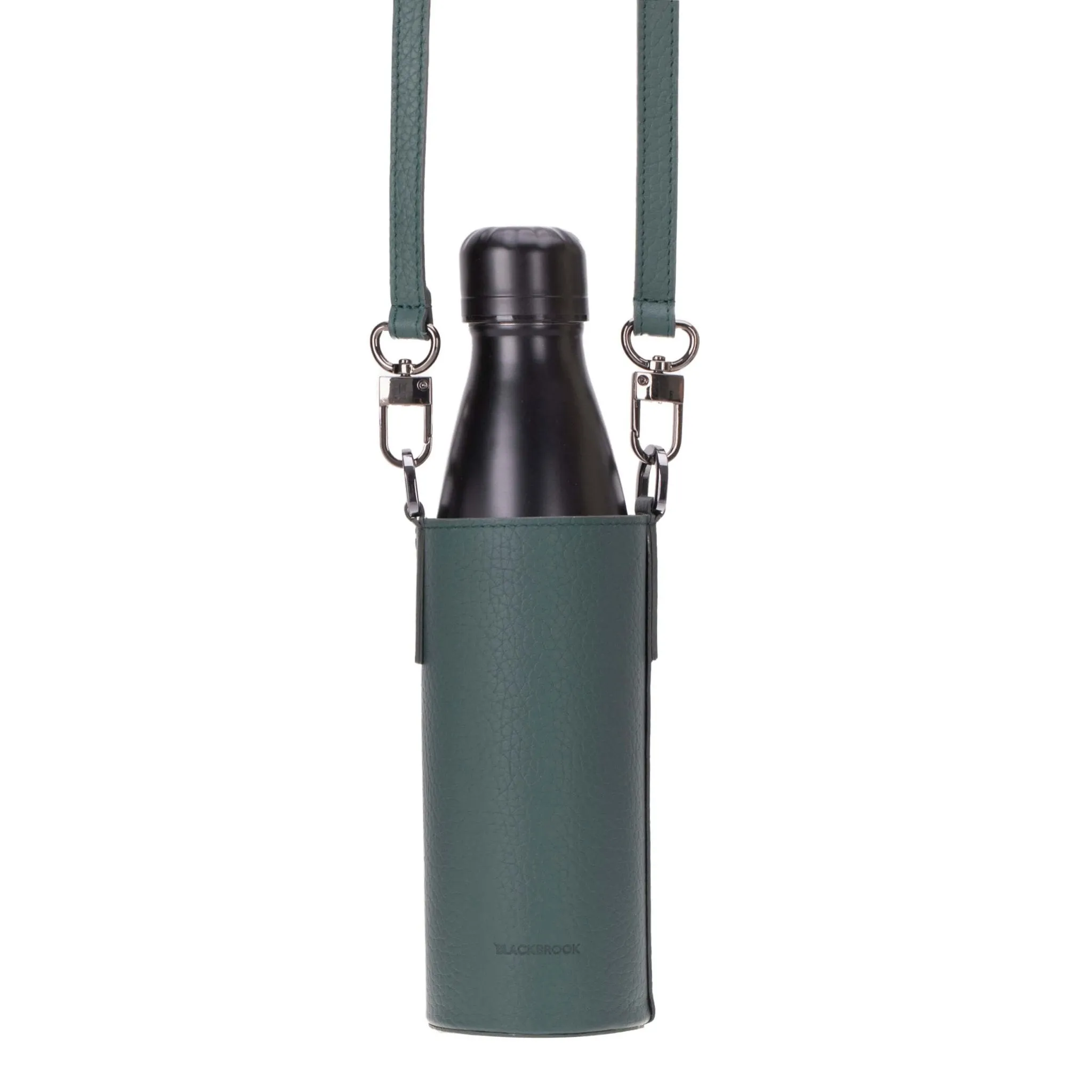 Castaway Crossbody Water Bottle Holder, Green