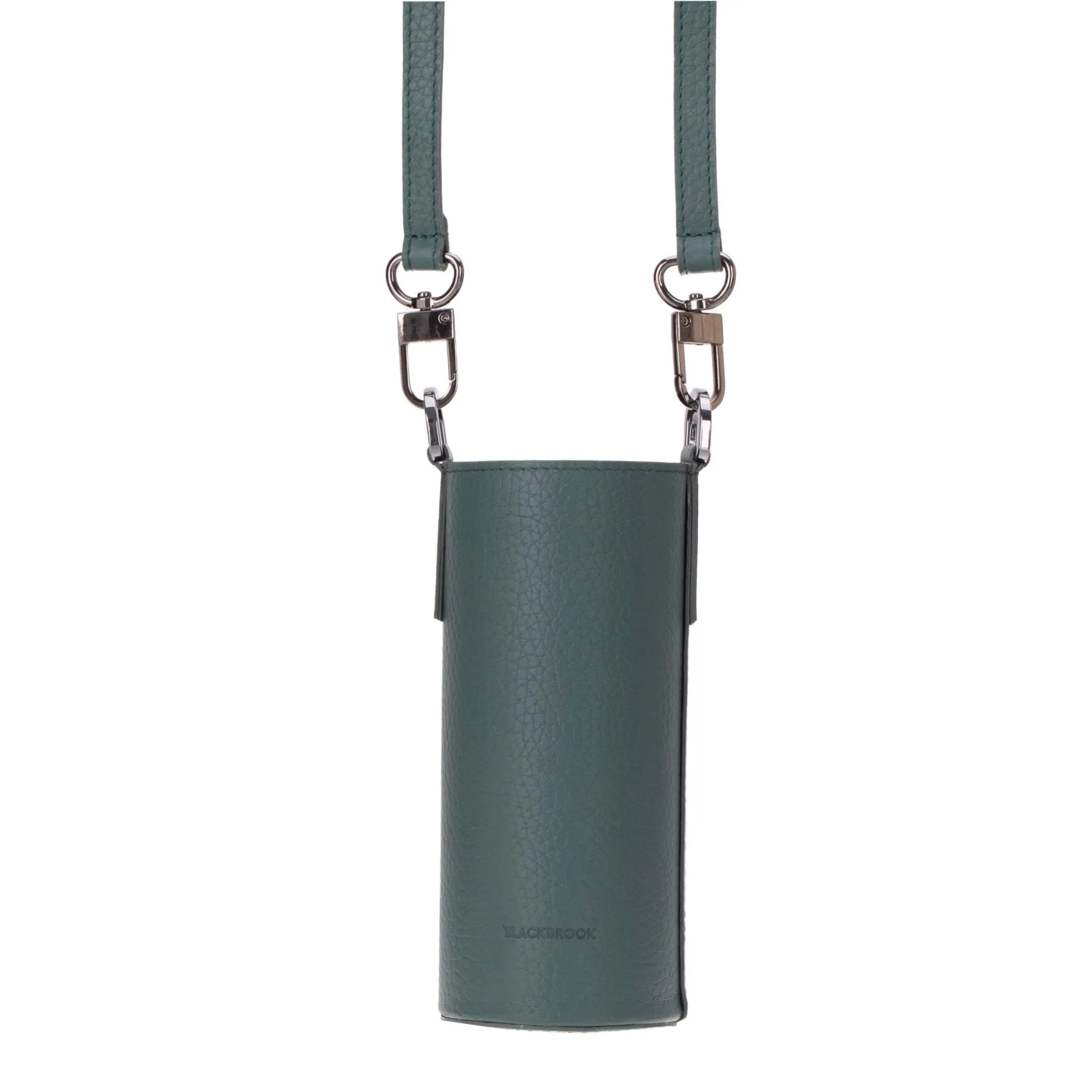 Castaway Crossbody Water Bottle Holder, Green