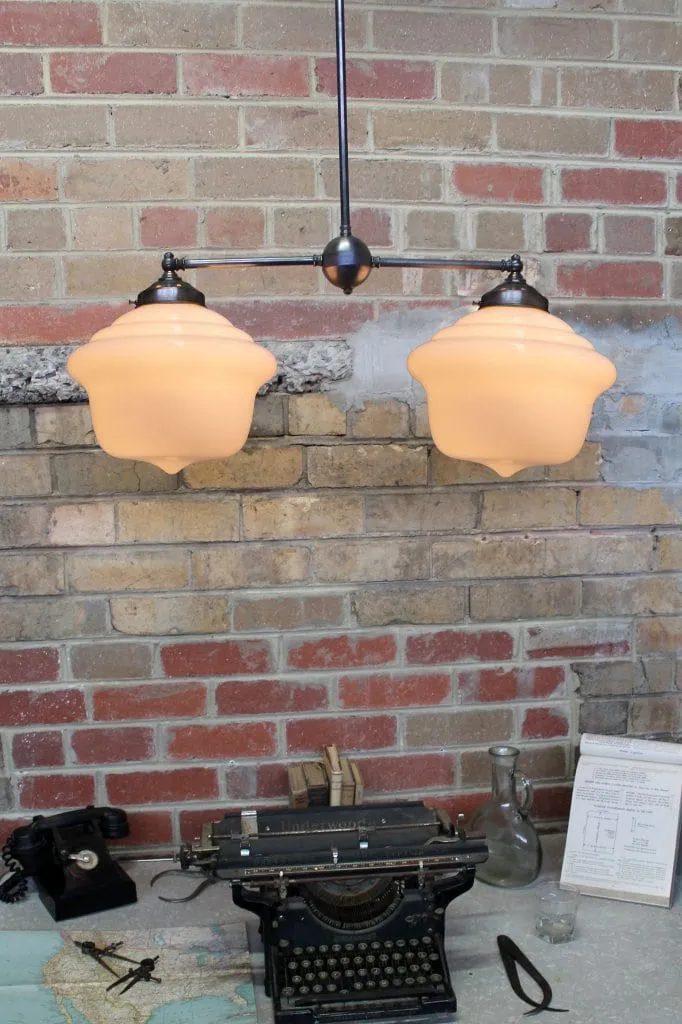Chicago Schoolhouse Chandelier