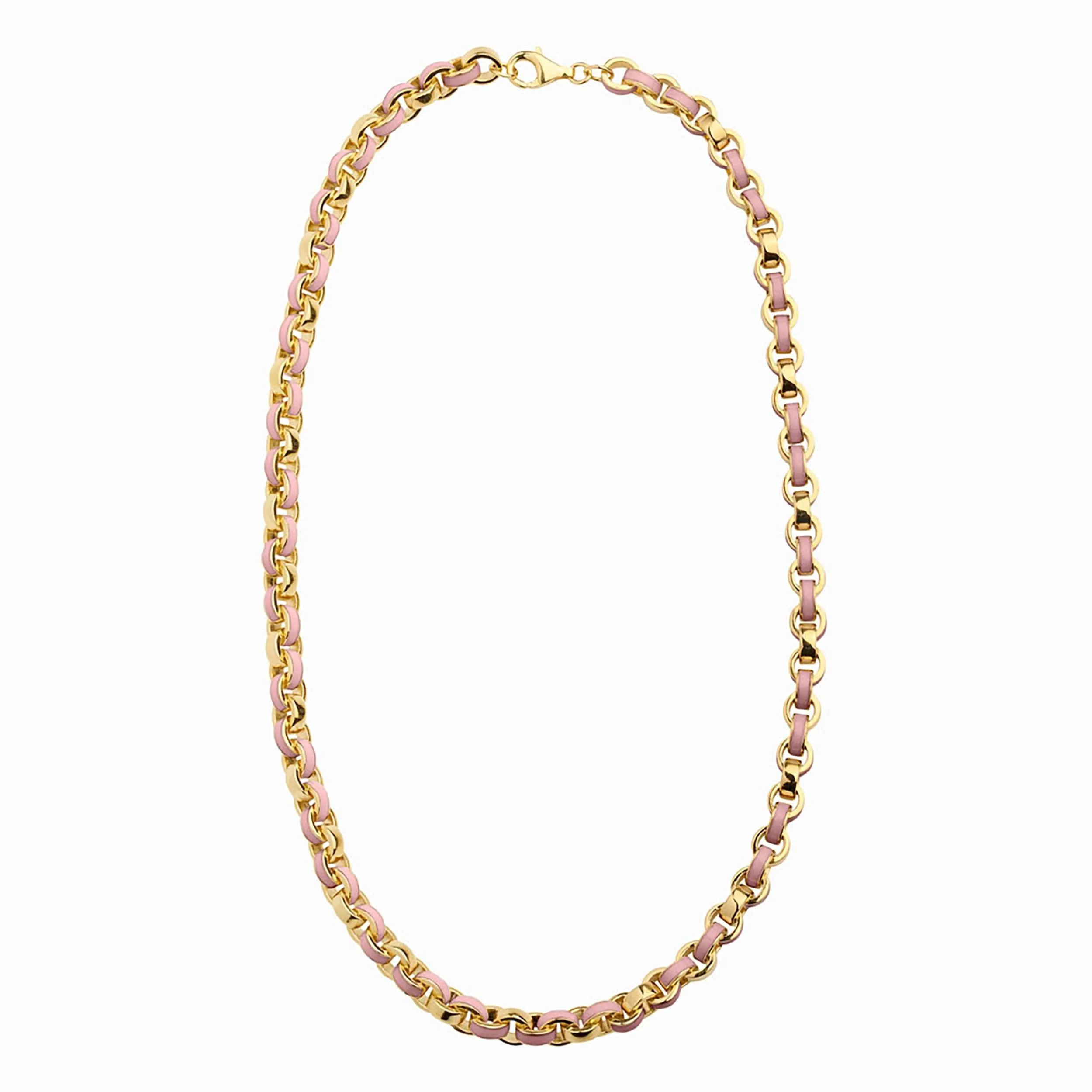 Chunky Colored Enamel Necklace