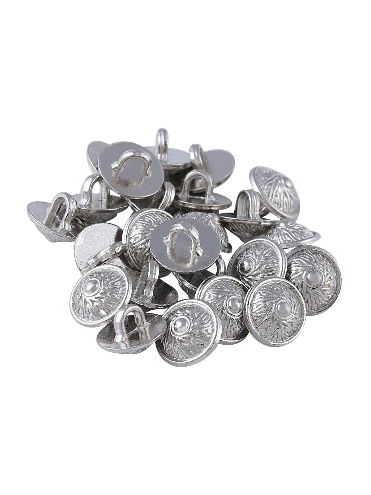 Classic Engraved Design 11mm Downhole Metal Button