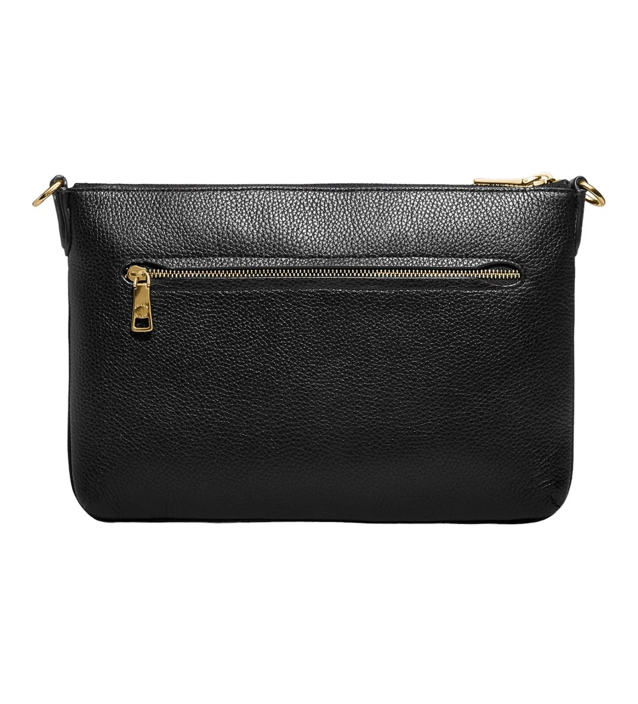 Coach Polished Pebble Polly Crossbody Black