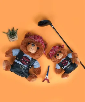 Colly's Rider Bear Golf Character Headcover
