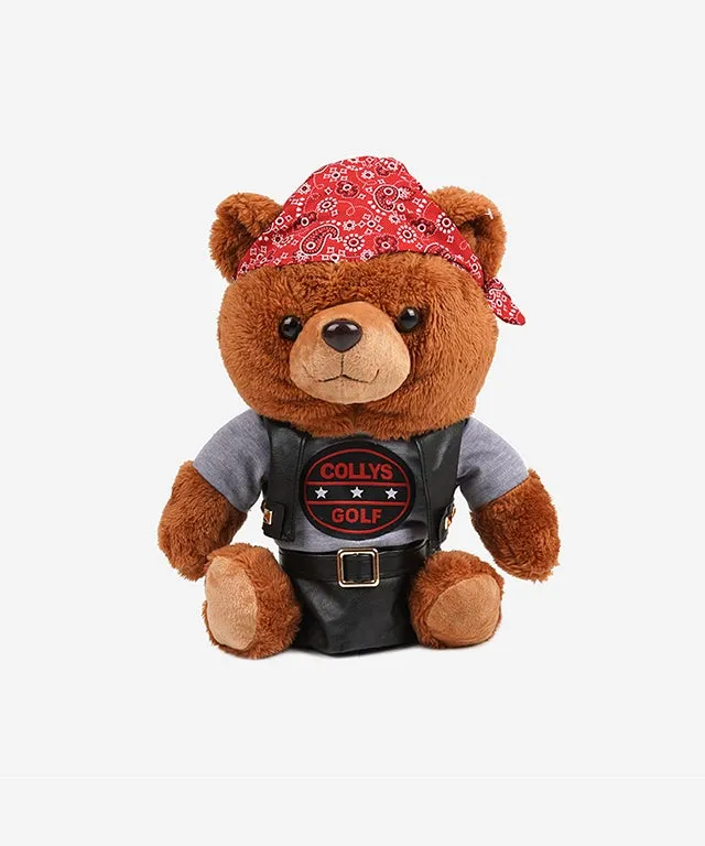 Colly's Rider Bear Golf Character Headcover