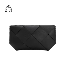 Connie Black Small Recycled Vegan Crossbody Bag
