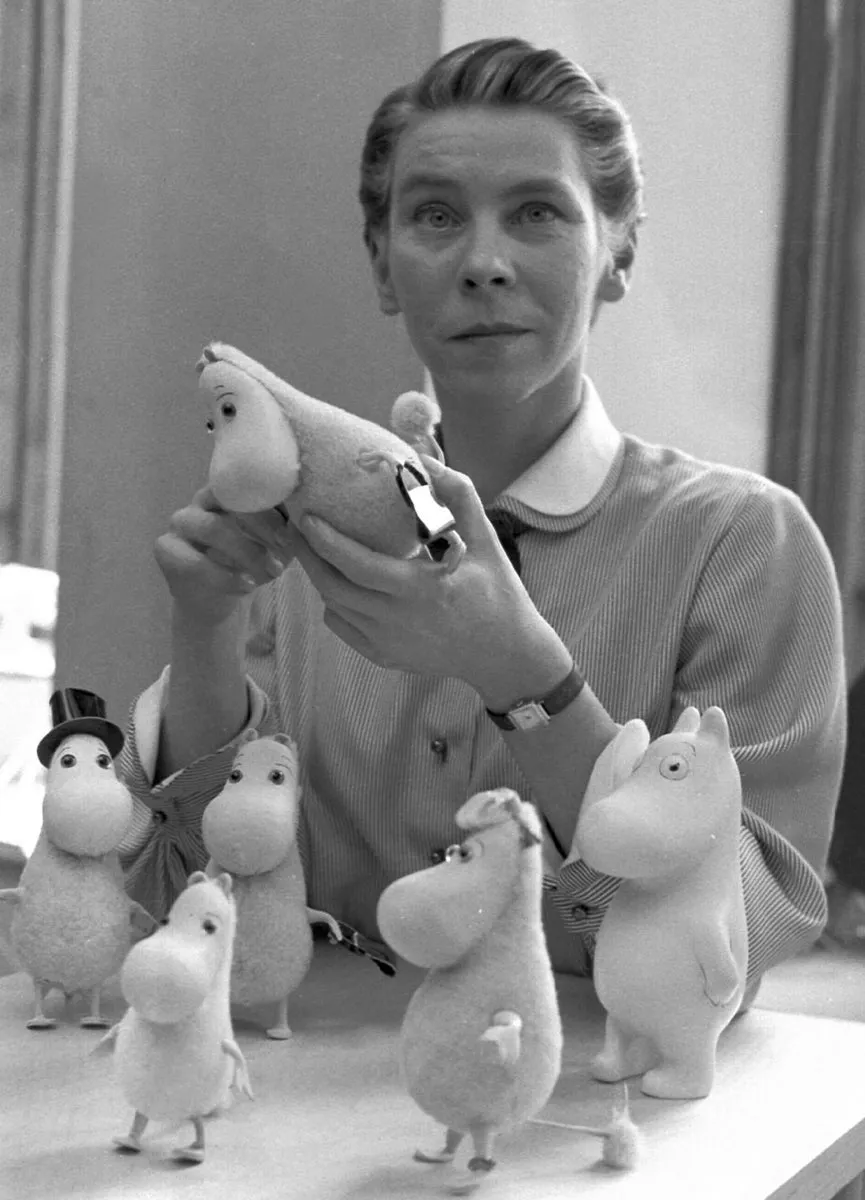 Cufflinks | Moomin  | Gold Plated | Moomintroll | Blue