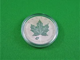 Currency - Silver Coin - $5 - 2016 - RCM - ANA California State Flower - The Poppy
