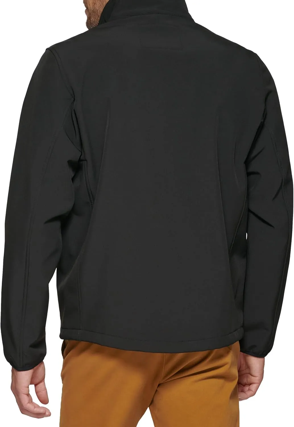 Dockers Men's Clean Zip-up Softshell Jacket