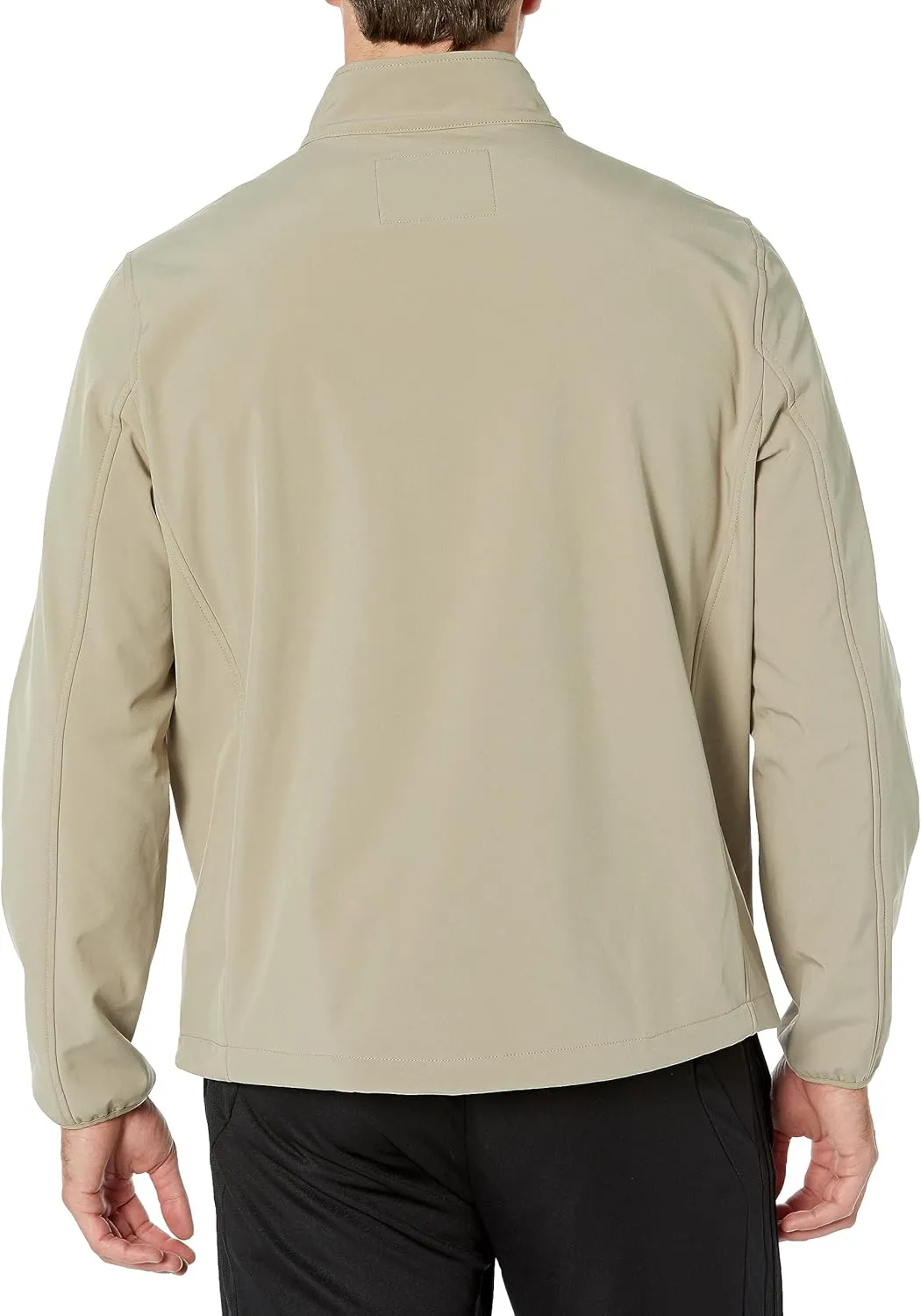 Dockers Men's Clean Zip-up Softshell Jacket