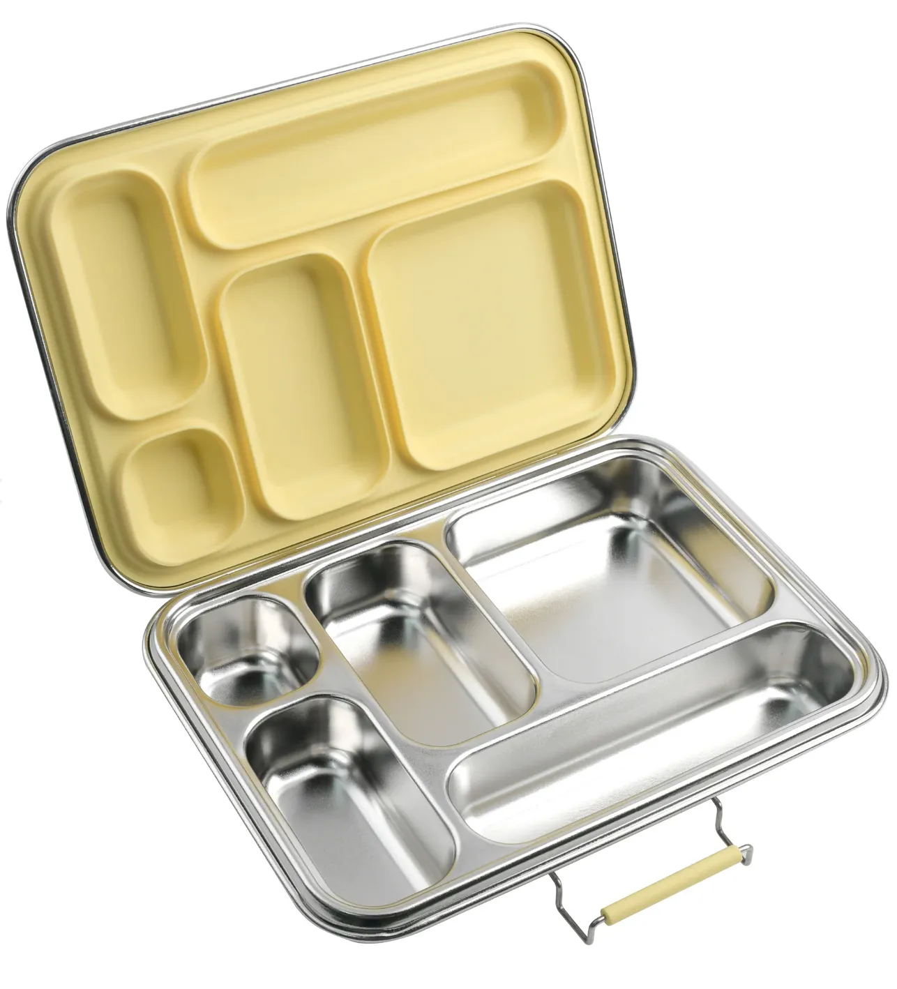 Ecococoon Stainless Steel Bento Box - Lemon