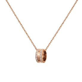 Elan Lumine Necklace Rose Gold