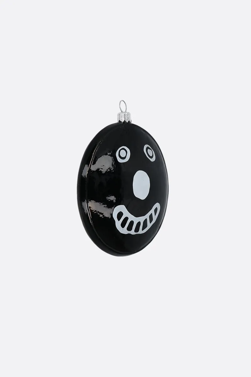 enameled metal Christmas ornament