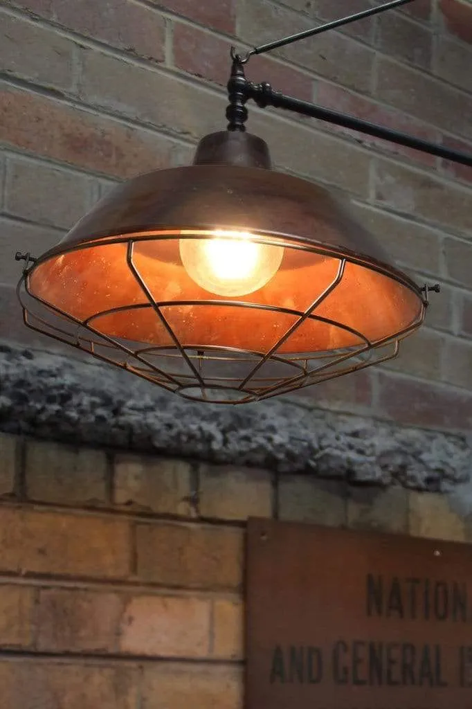 Factory Triple Arm Pendant Light