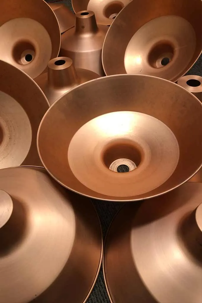 Factory Triple Arm Pendant Light