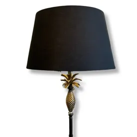 Floor Lamp with Antique Pineapple Decor