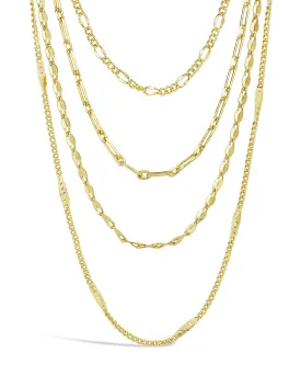Four Layer Chain Necklace