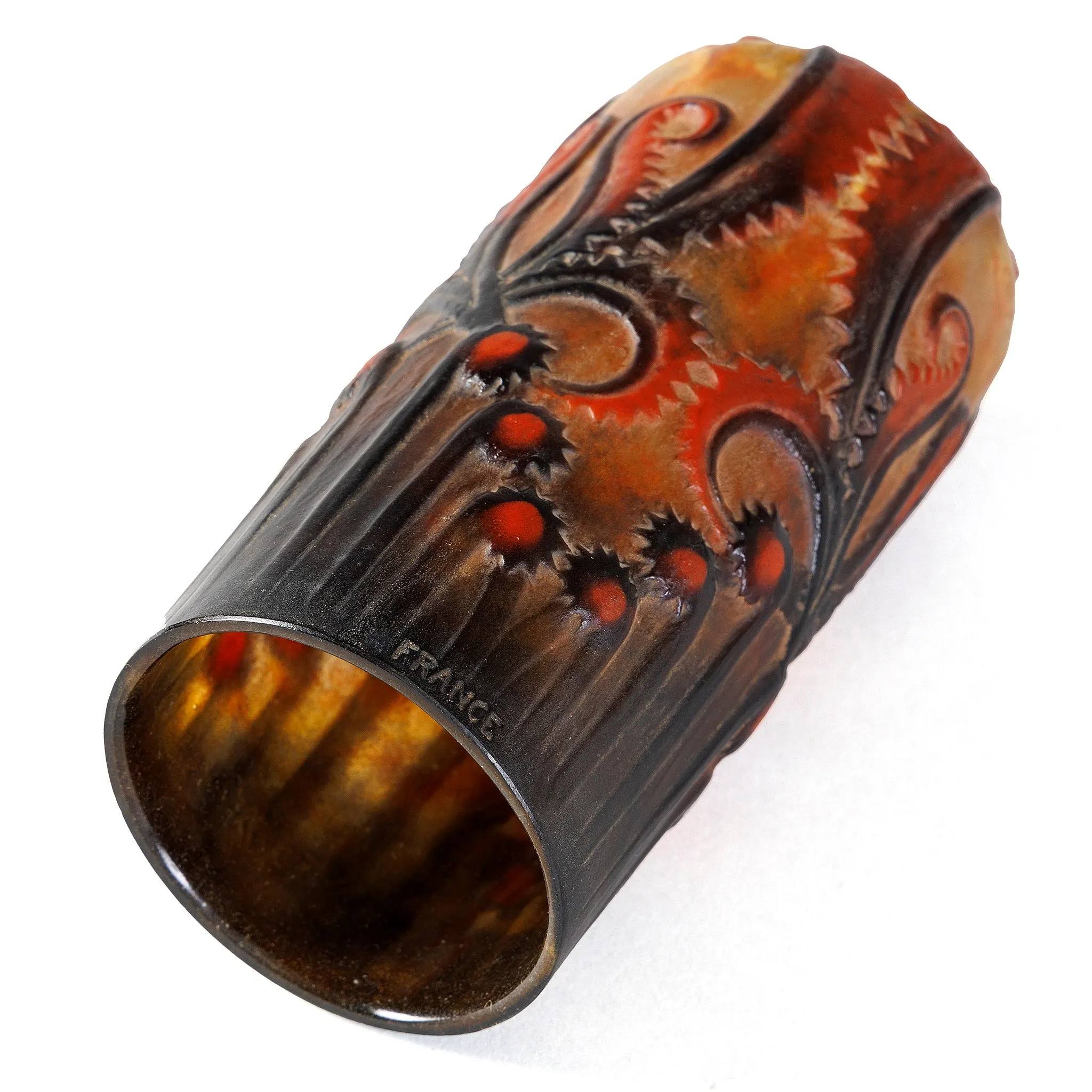 Gabriel Argy-Rousseau Pâte de Verre "Chardon indien" Night Light