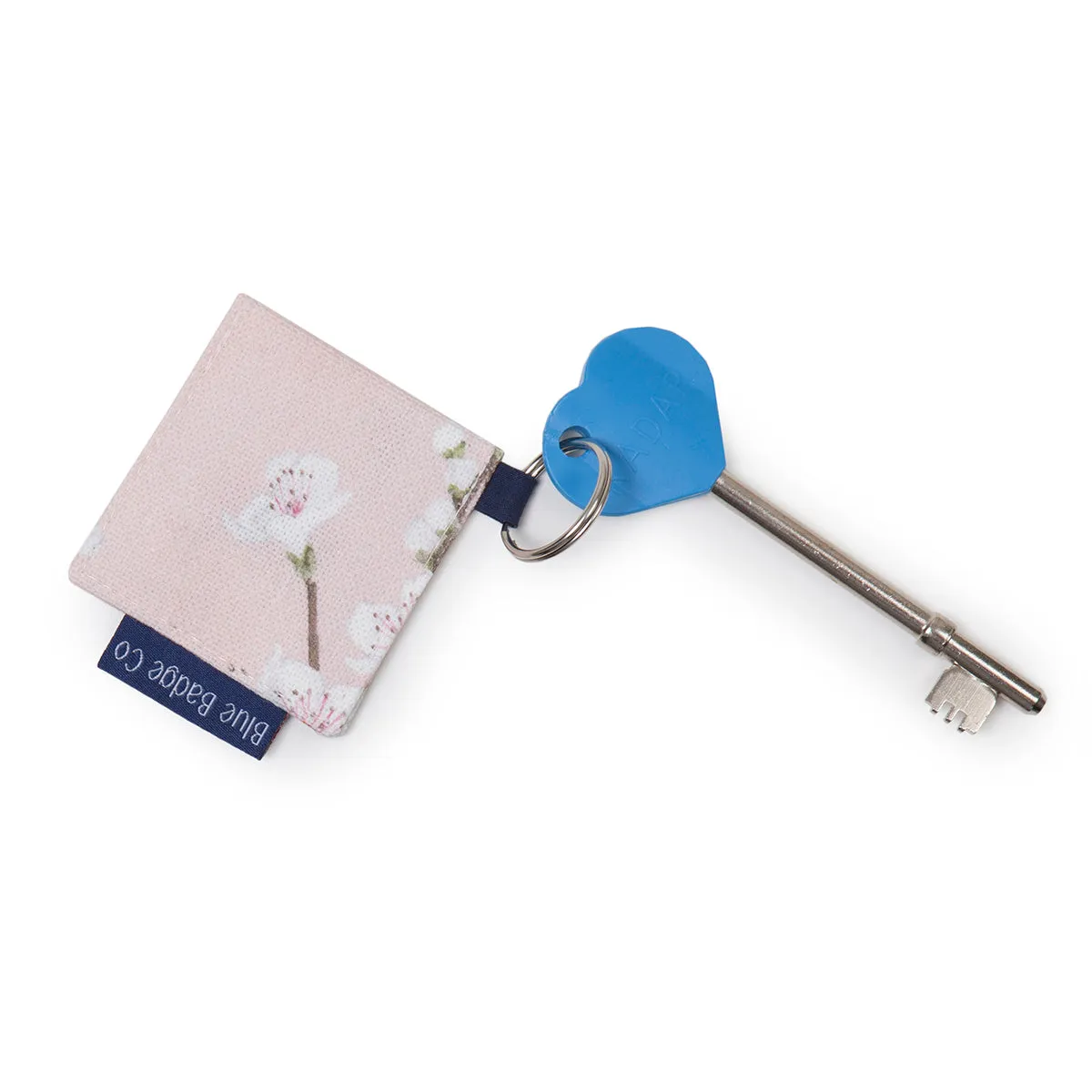 Genuine RADAR Disabled Toilet Key & Fabric Keyring in Cherry Blossoms