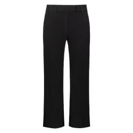 Giada Cotton Trouser - Black