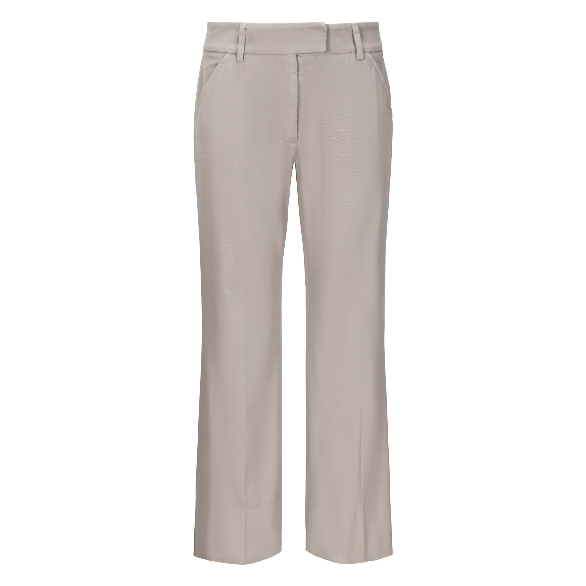 Giada Cotton Trouser - Black