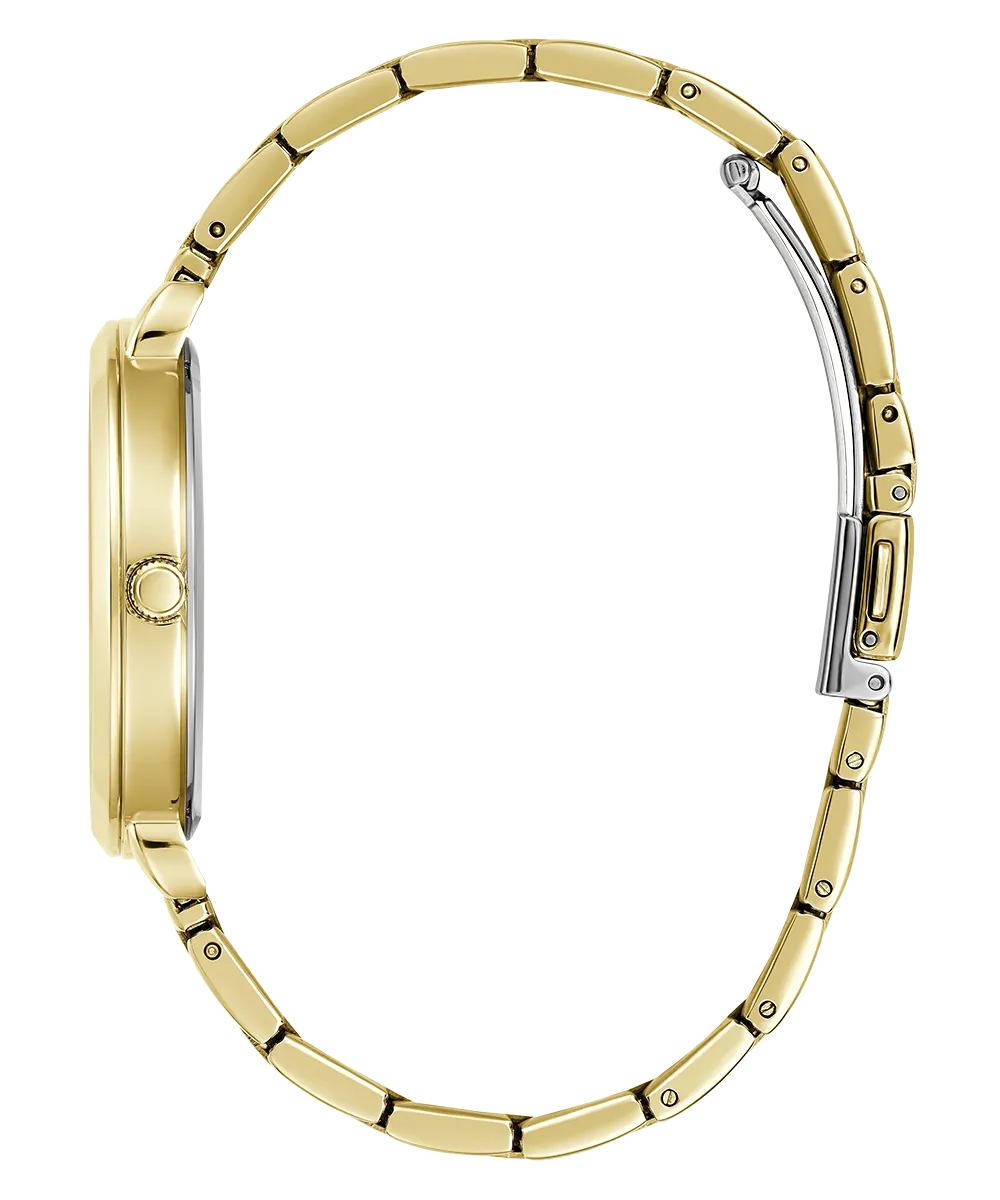 GUESS Ladies Gold Tone Analog Watch