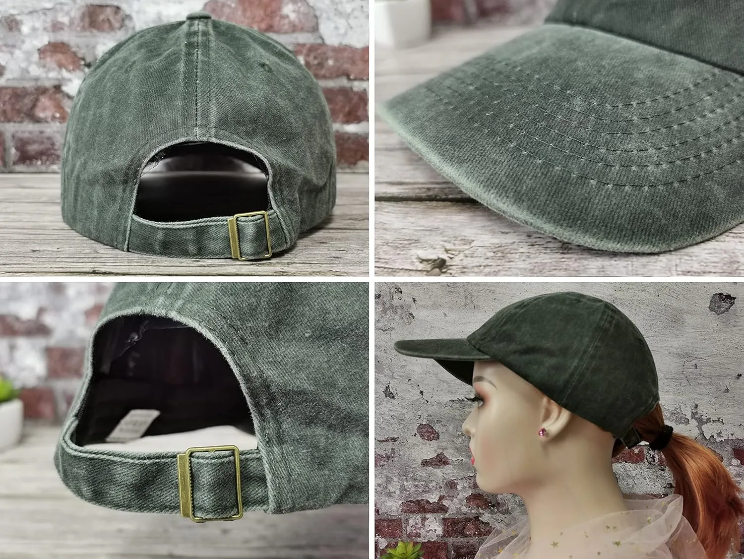 Hepandy Embroidered Rooster Hats