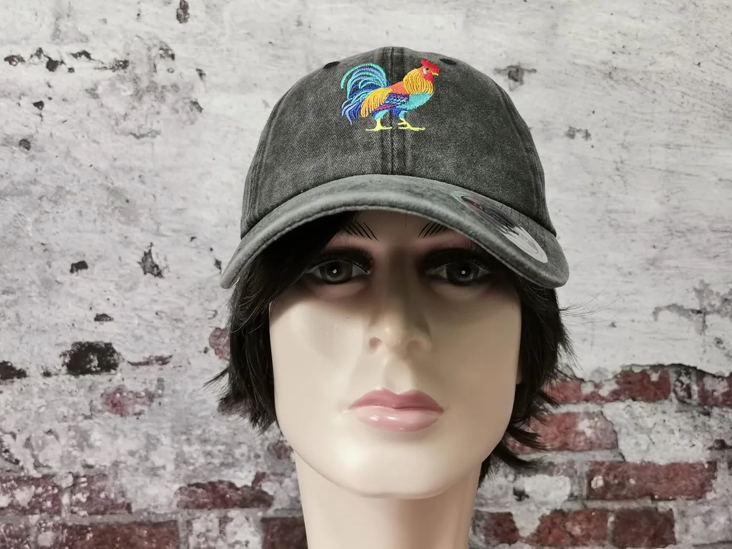 Hepandy Embroidered Rooster Hats