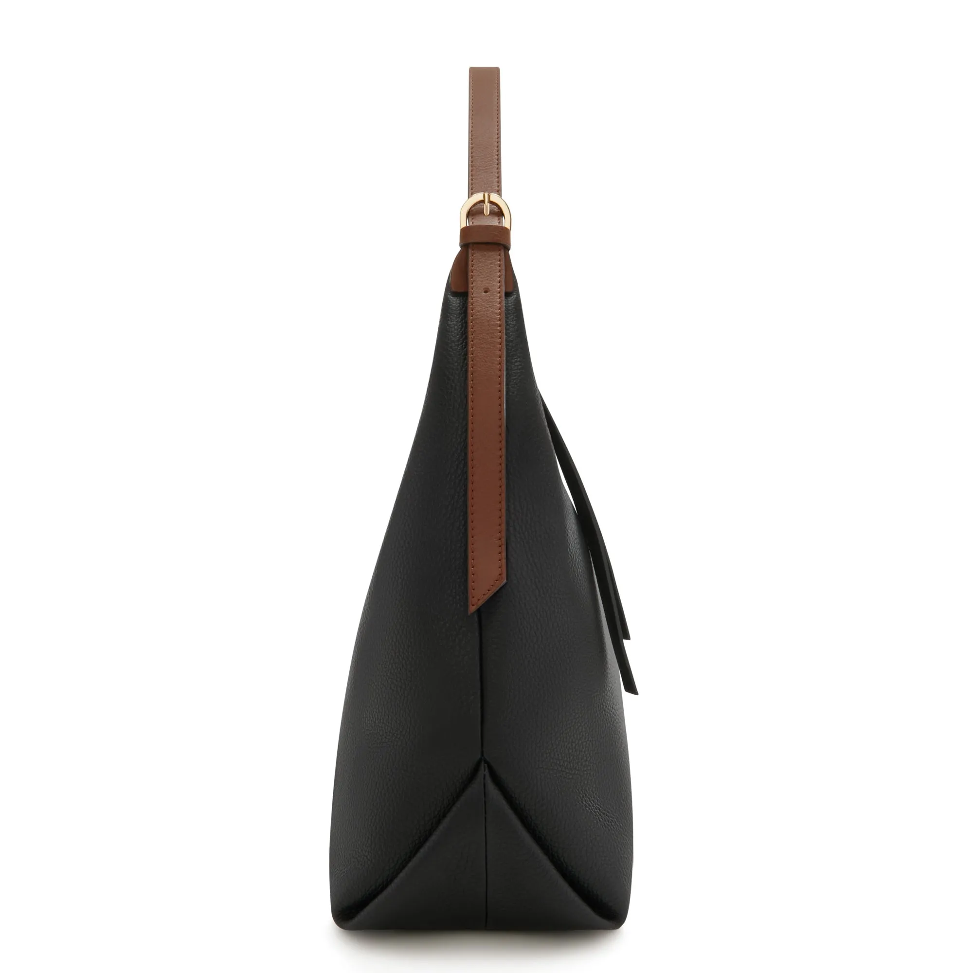 Honoré Muriel black calfskin leather shoulder bag