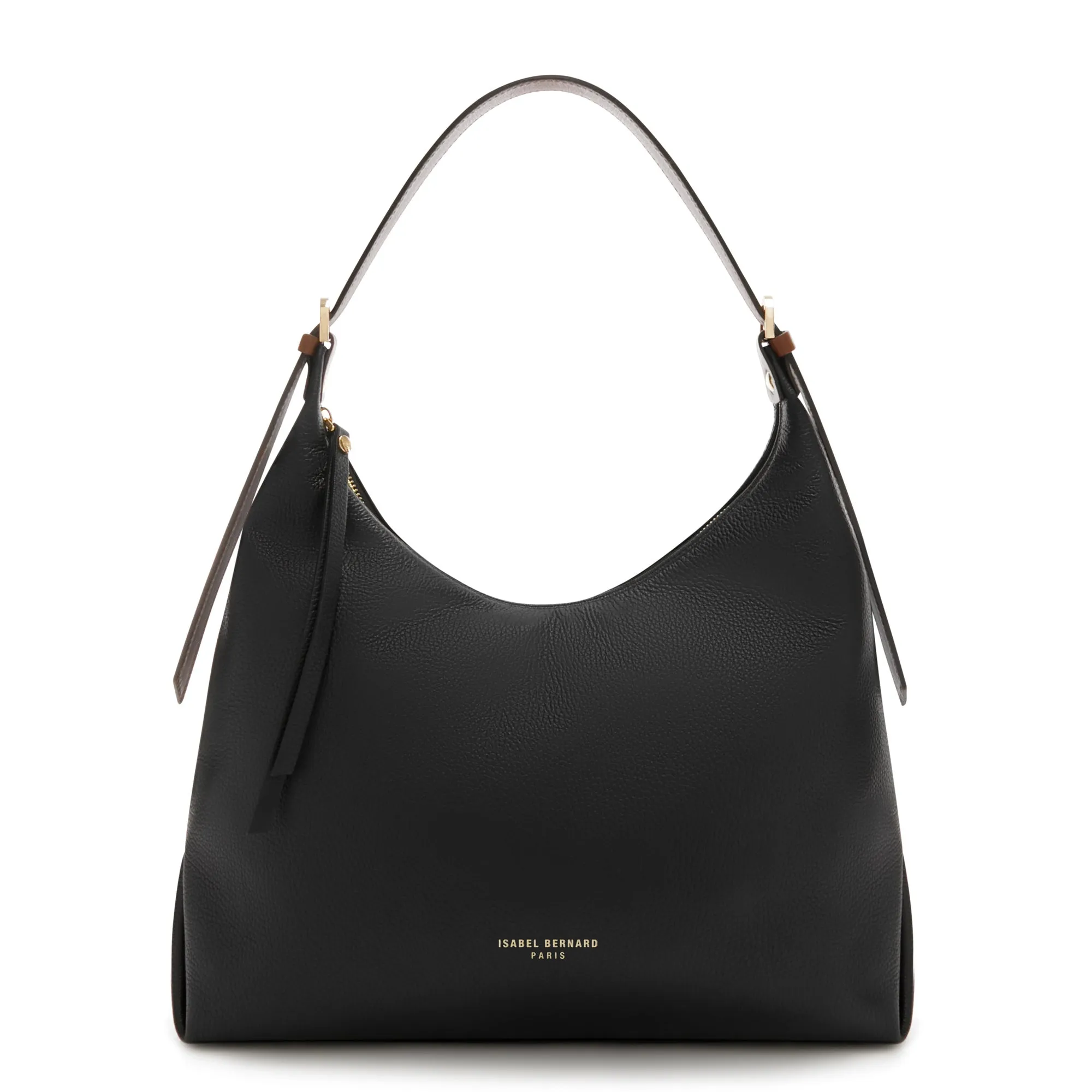 Honoré Muriel black calfskin leather shoulder bag