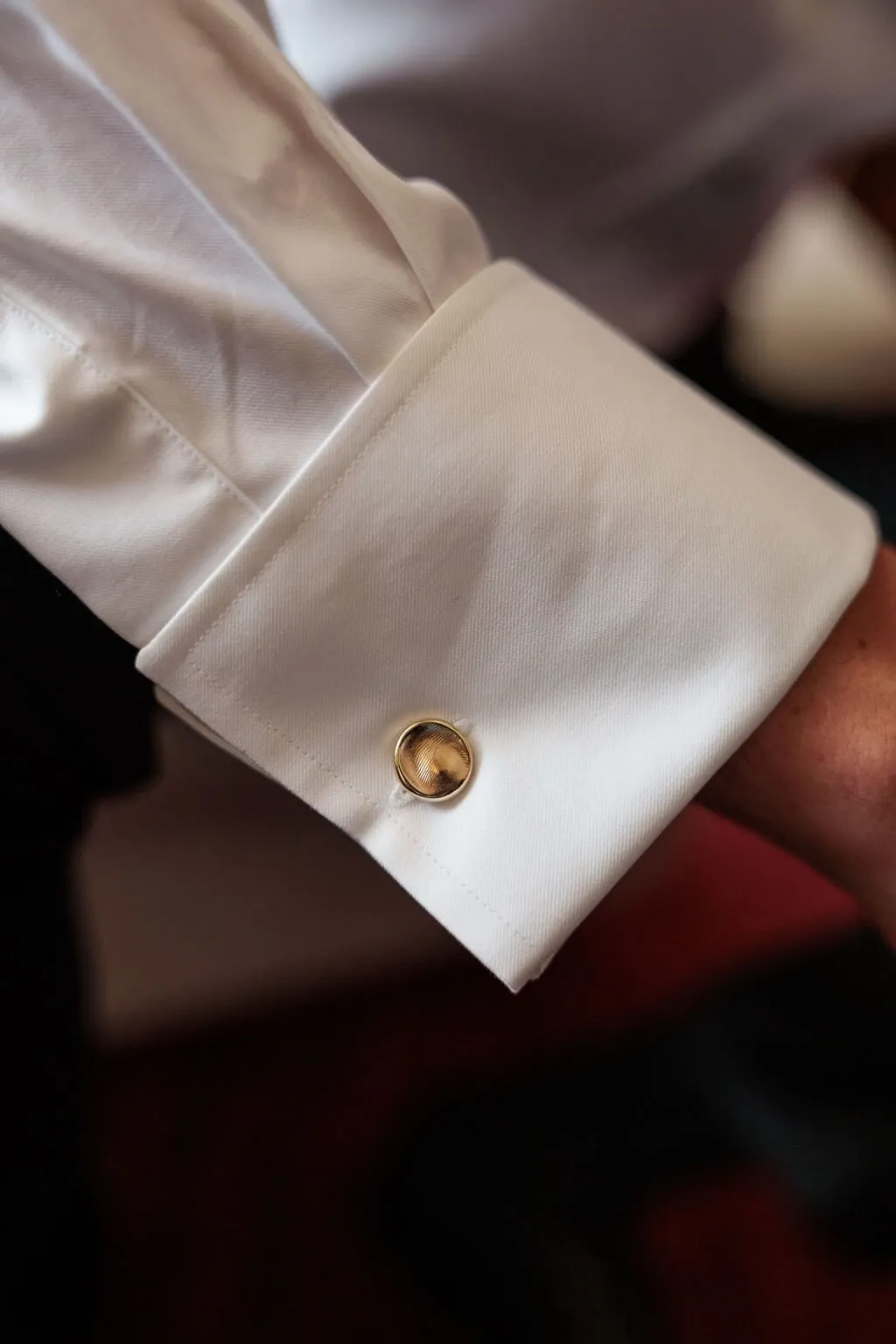 Impression Cufflinks | Gold