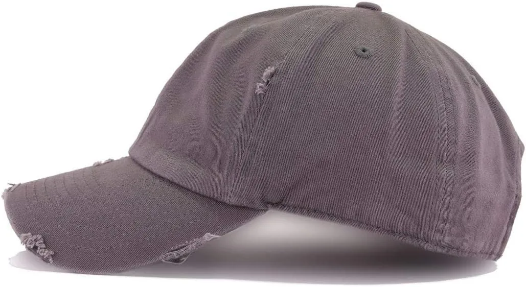 Irish Shamrock Vintage Baseball Cap Embroidered Cotton Adjustable Distressed Dad Hat