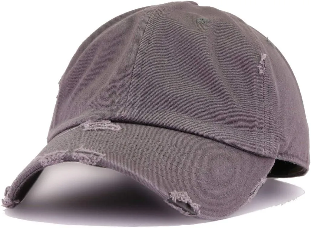 Irish Shamrock Vintage Baseball Cap Embroidered Cotton Adjustable Distressed Dad Hat
