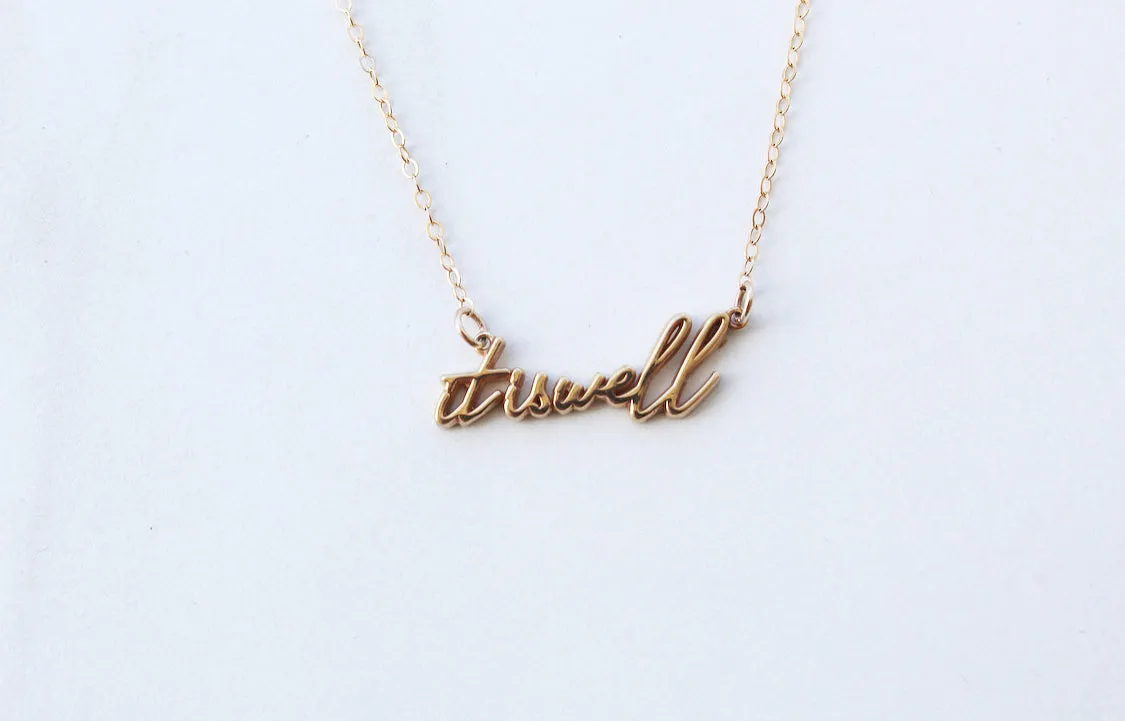 It is well with my Soul Necklace