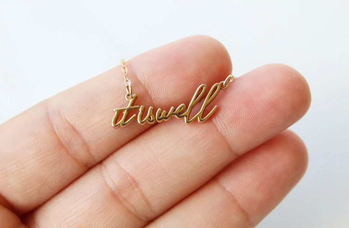 It is well with my Soul Necklace