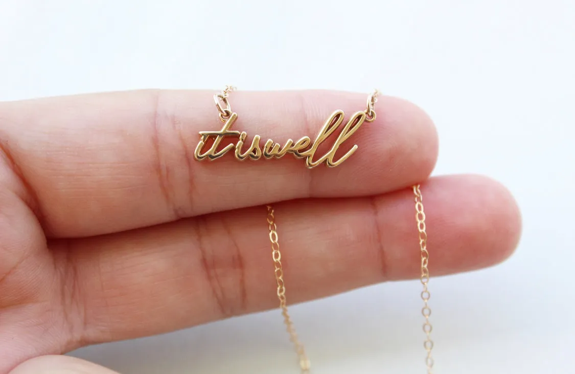 It is well with my Soul Necklace