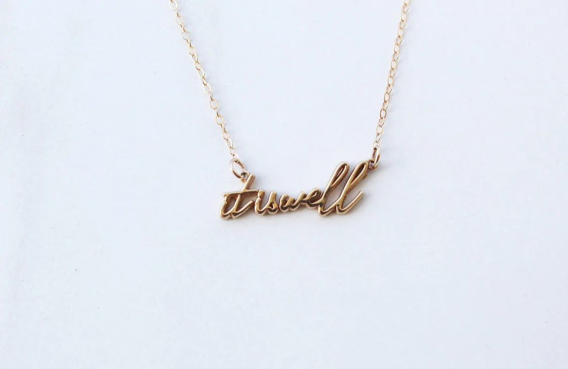 It is well with my Soul Necklace