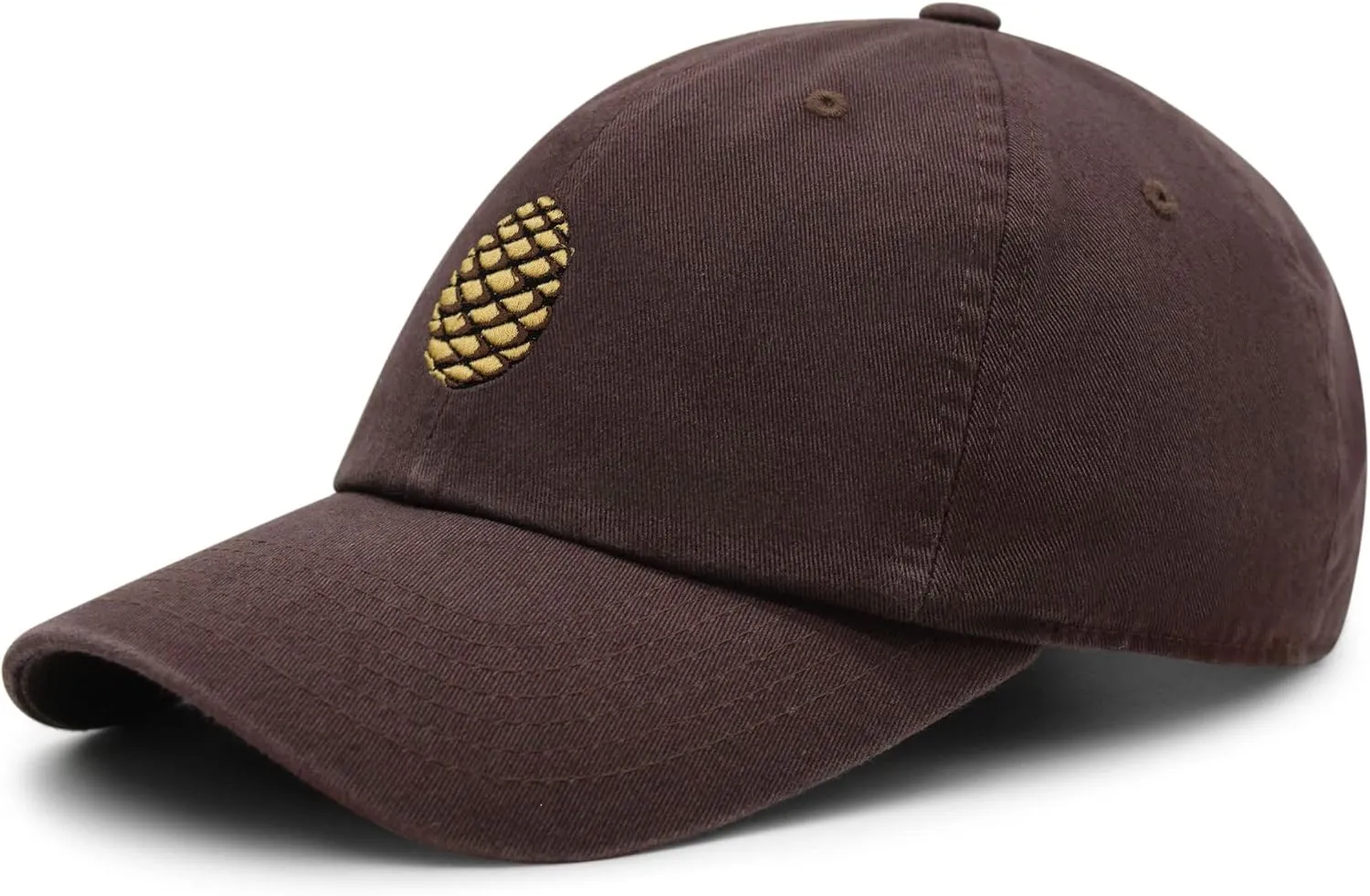 JPAK Pinecone Premium Dad Hat Embroidered Cotton Baseball Cap Pine Tree