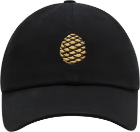 JPAK Pinecone Premium Dad Hat Embroidered Cotton Baseball Cap Pine Tree