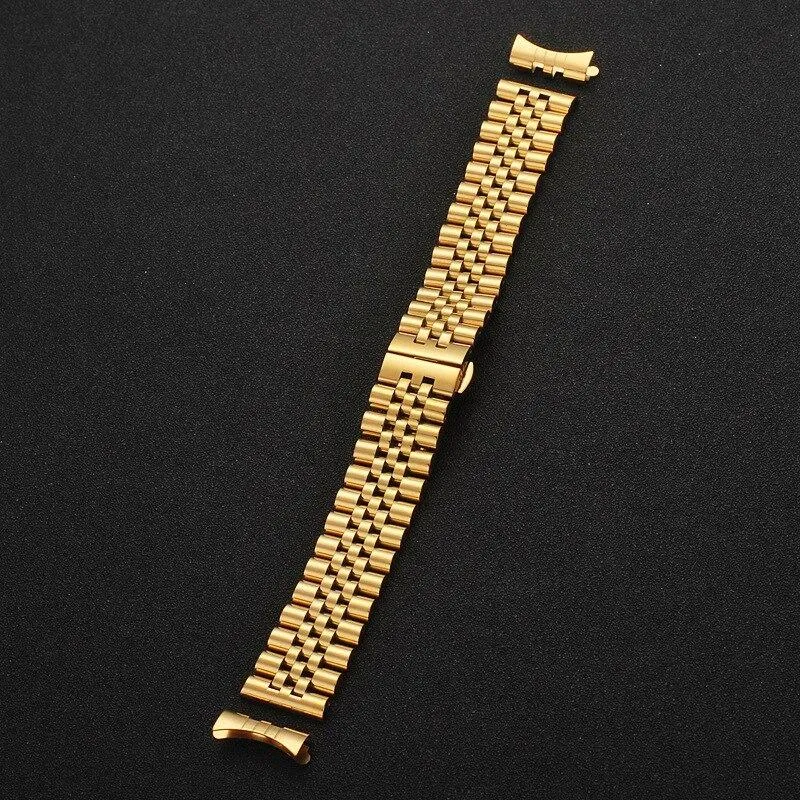 Jules 316L Stainless Steel Jubilee Bracelet With Butterfly Clasp