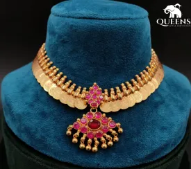 KANIMOZHI KASU NECKLACE