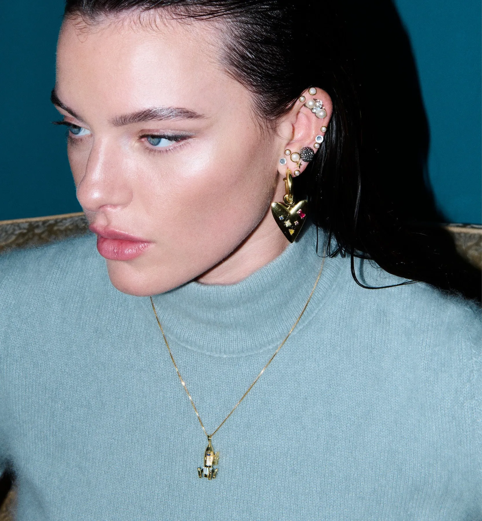 Karma Hoop Earrings