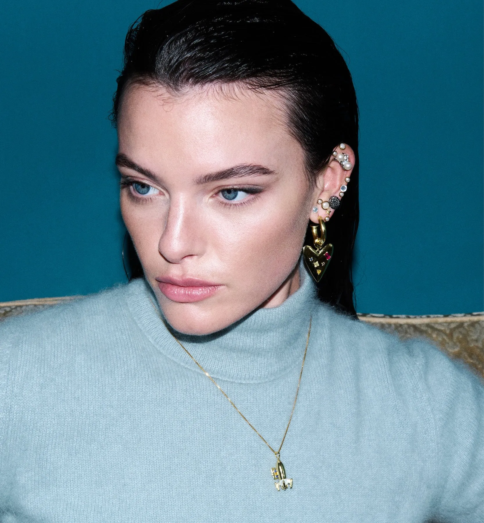 Karma Hoop Earrings