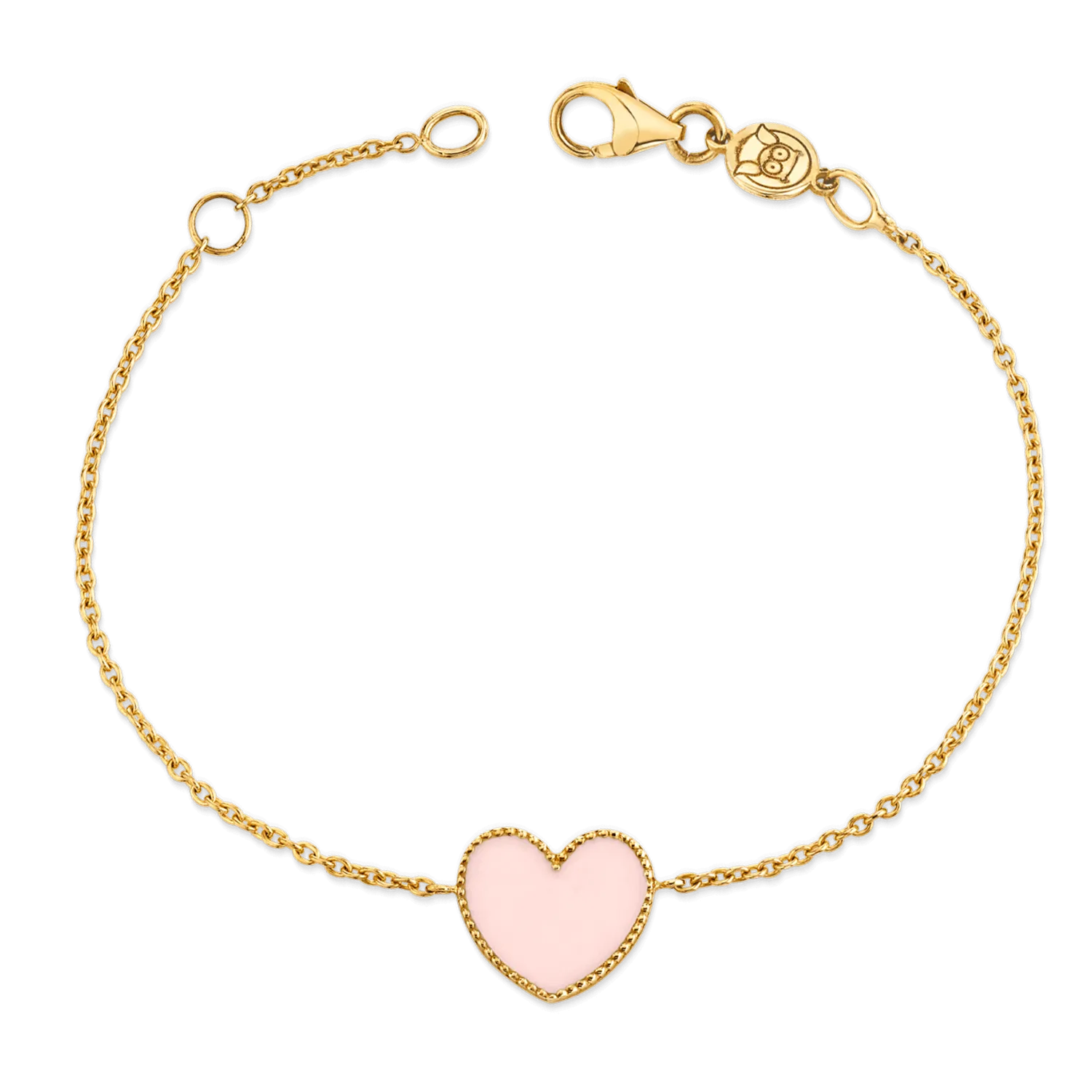 Kids Heart Enamel Bracelet