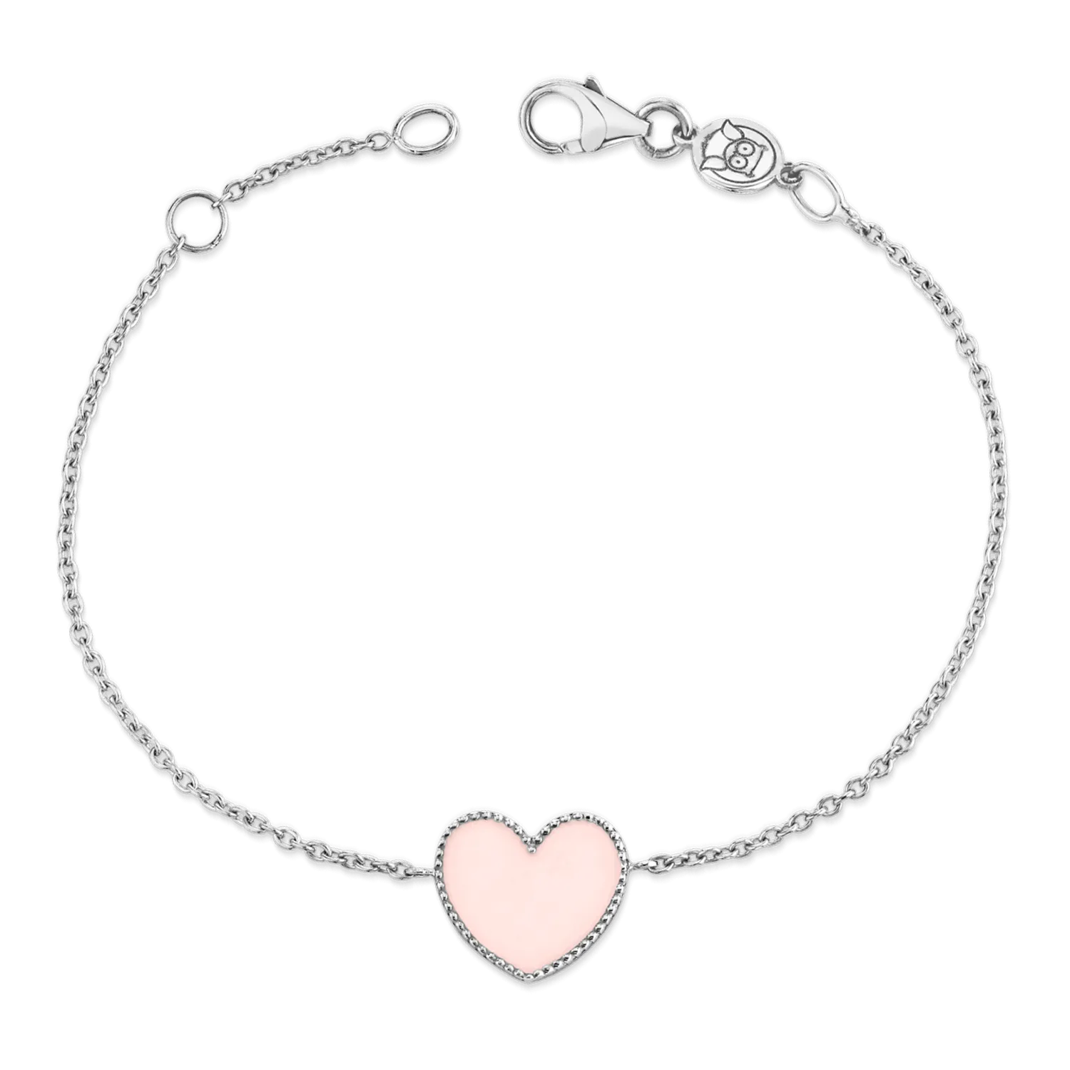 Kids Heart Enamel Bracelet