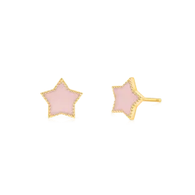 Kids Star Enamel Earrings