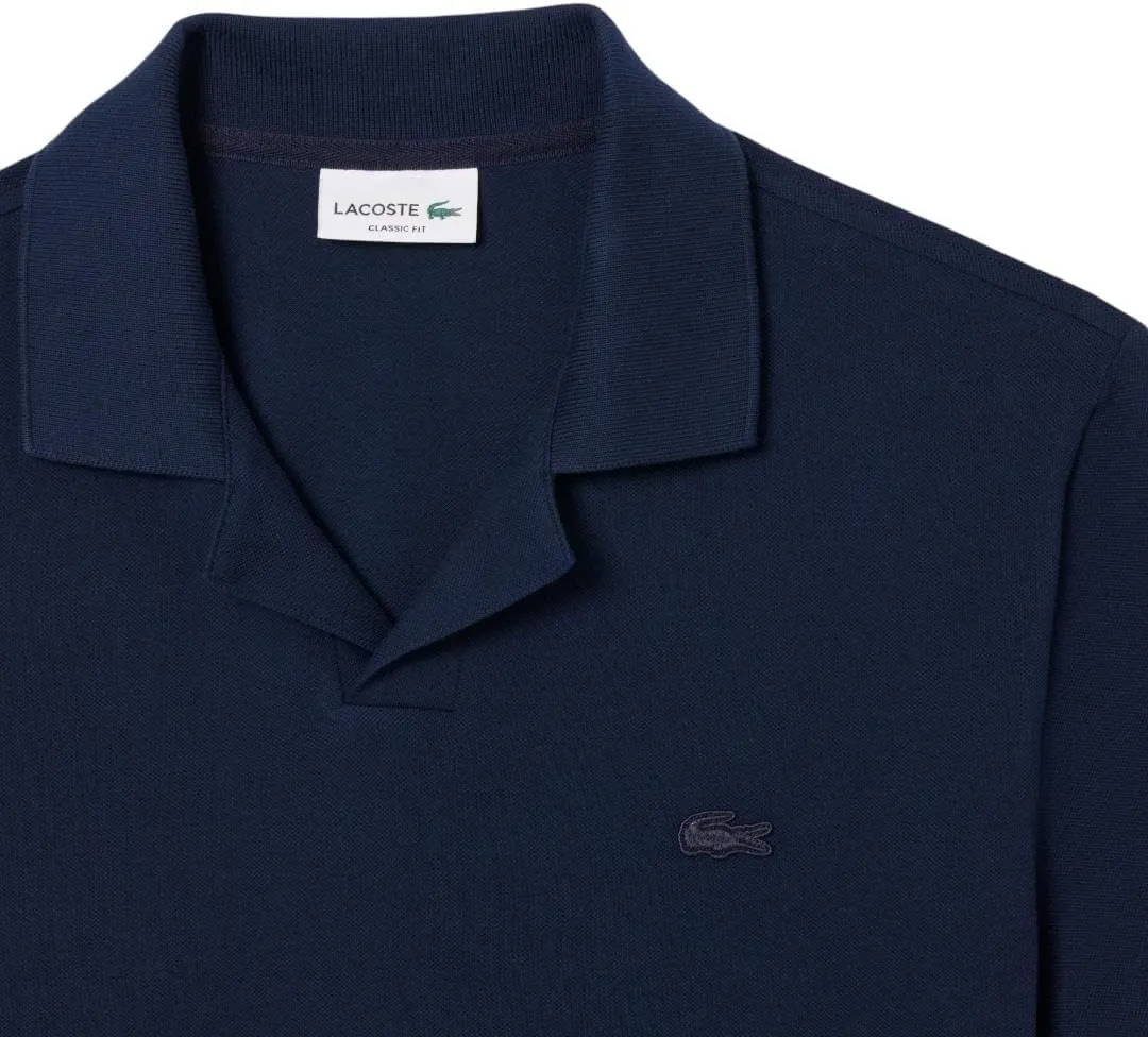 Lacoste Men's Classic Fit Buttonless Polo